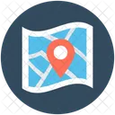 Carta geografica  Icon