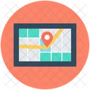 Carta geografica  Icon