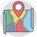 GPS Navigazione Mappa Icon