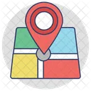 Mappa Segnaposto Localizzatore Icon