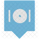 Mappare Pin Mangiare Icon