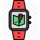 Smartwatch Map Location Map Icon