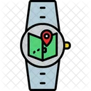 Smartwatch Map Location Map Icon