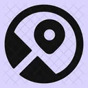 Maps Circle Icon