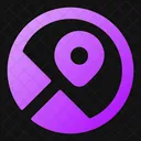 Maps Circle Maps Location Map Icon