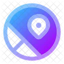 Maps Circle Icon