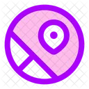 Maps Circle Icon