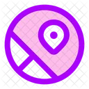 Maps Circle Icon