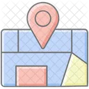 Maps Flat  Symbol