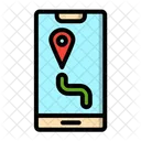 Maps Location Check In Icon