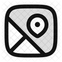 Maps Square Icon