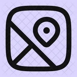 Maps Square Flag Icon