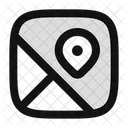 Maps Square Icon