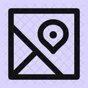 Maps Square Location Place Icon