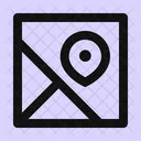 Maps Square Location Place Icon