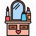 Maquillaje Tocador Vestirse Icon