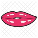 Maquillaje De Labios Femeninos  Icono