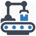 Máquina de automação de fábrica  Ícone