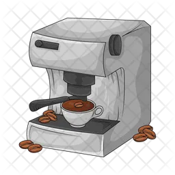 Máquina de café  Ícone