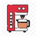 Maquina De Cafe Espresso Cafetera Cafetera Icono