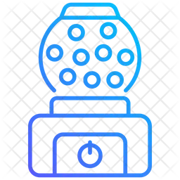 Máquina de chicletes  Ícone