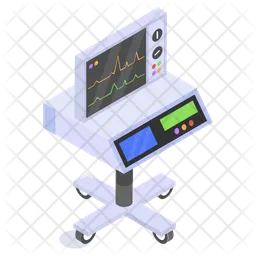 Máquina de ecg  Icono