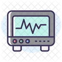 Máquina de electrocardiograma  Icono