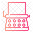 Máquina de escribir  Icono