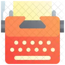 Maquina De Escribir Escritor Escritura Icono