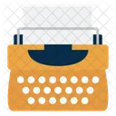 Maquina De Escribir Escribir Teclas Icon