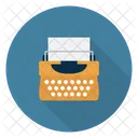 Maquina De Escribir Escribir Teclas Icono