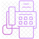 Aparelho De Fax Fax Impressora Ícone