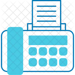 Máquina de fax  Icono