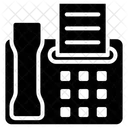 Aparelho De Fax Fax Dispositivo De Saida Ícone