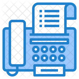 Máquina de fax  Icono