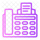 Maquina de fax  Ícone