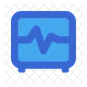 Maquina De Frecuencia Cardiaca Maquina De Ecg Ecg Icon