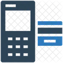 Swipemachine Pagamento Com Cartao Maquina De Cartao Ícone