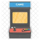 Juego De Arcade Maquina Tragamonedas Maquina De Juego Icono