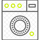 Lavanderia Lavar Roupa Maquina Ícone