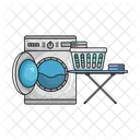 Maquina De Lavar Lavanderia Lavar Icon