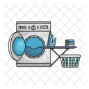Maquina De Lavar Lavanderia Lavar Icon