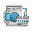 Maquina De Lavar Lavanderia Lavar Icon