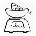 Maquina De Pesaje Masa Bascula Icono
