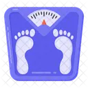 Bascula De Peso Bascula De Bano Bascula De Obesidad Icono