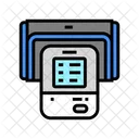 Máquina de presión Icono