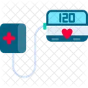Máquina de presión arterial  Icono