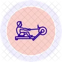 Máquina de remar  Icono
