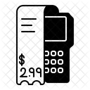 Pagar Factura En Cajero Automatico Icono