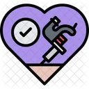 Corazon De La Maquina De Tatuaje Maquina De Tatuaje Corazon Icon